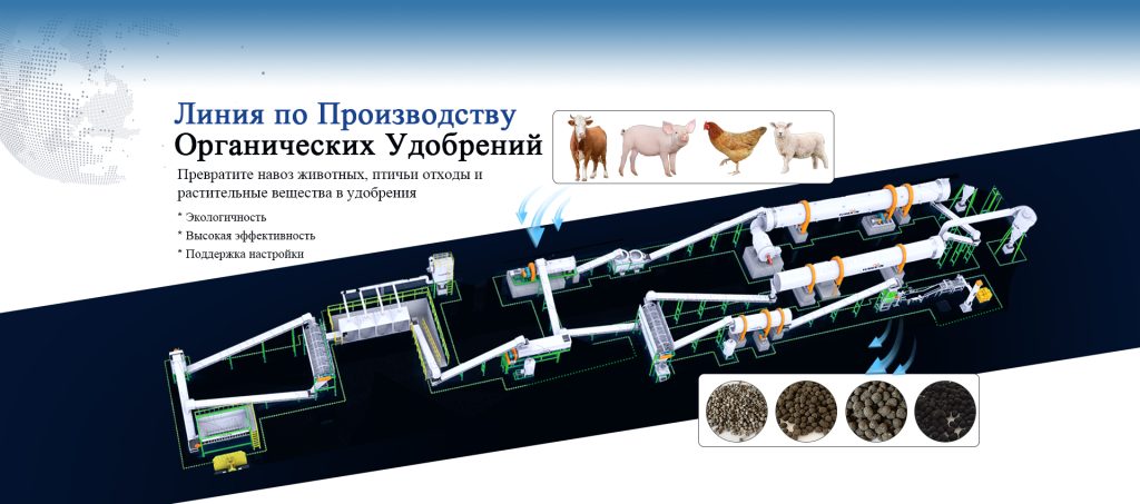 Линия по Производству Органических Удобрений